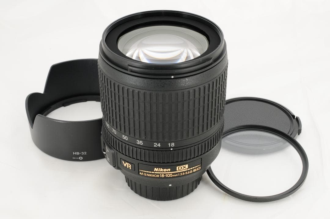 【広角＆中望遠】Nikon ニコン AF-S 18-105mm 手振れ補正つき