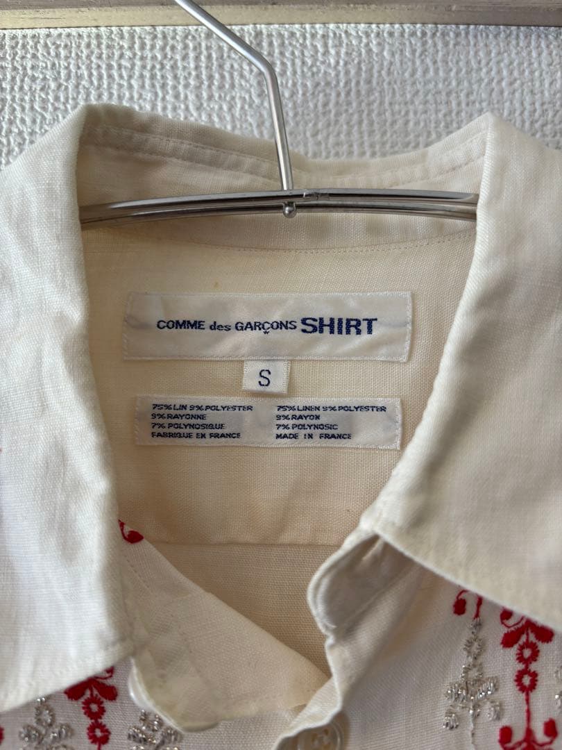 COMME des GARÇONS SHIRT 長袖シャツ S