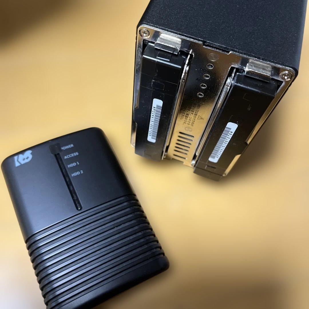 3.5インチHDD専用RAIDケース RS-EC32-U3RX 8T 2本組込済