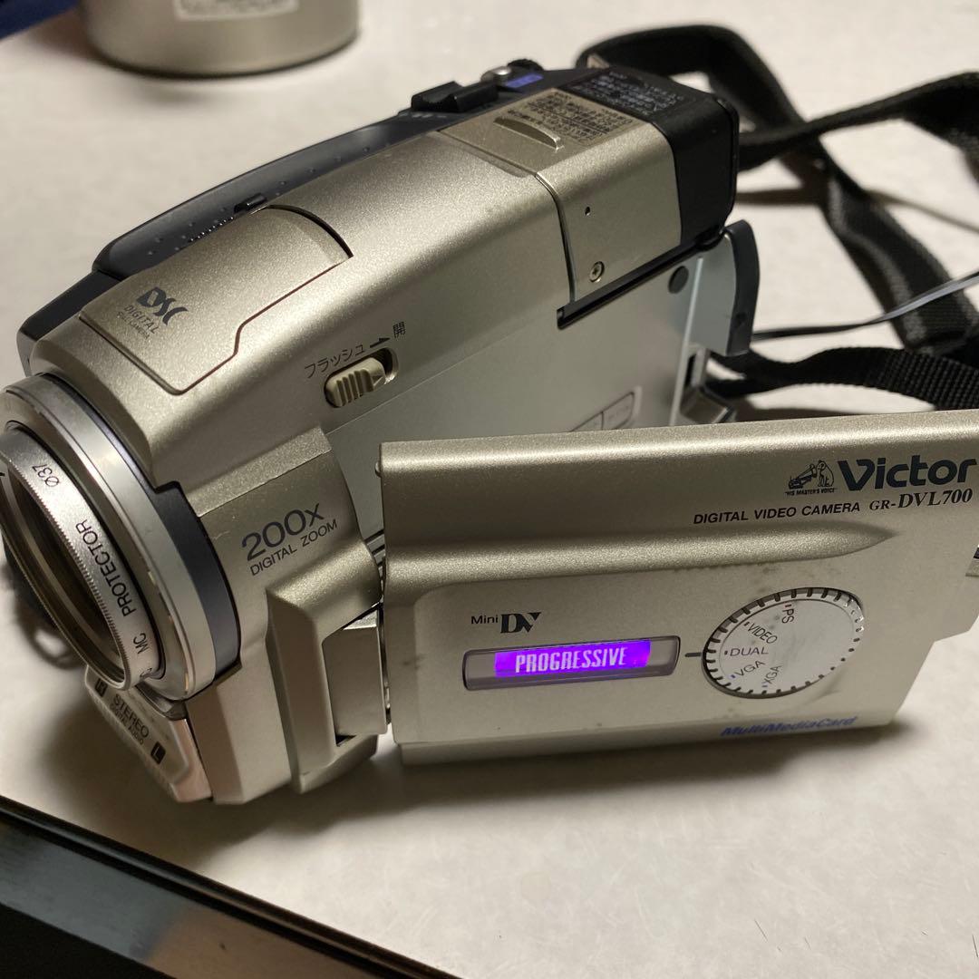 動作品　Victor miniDV ビデオカメラ　GR-DLV700 ⑤