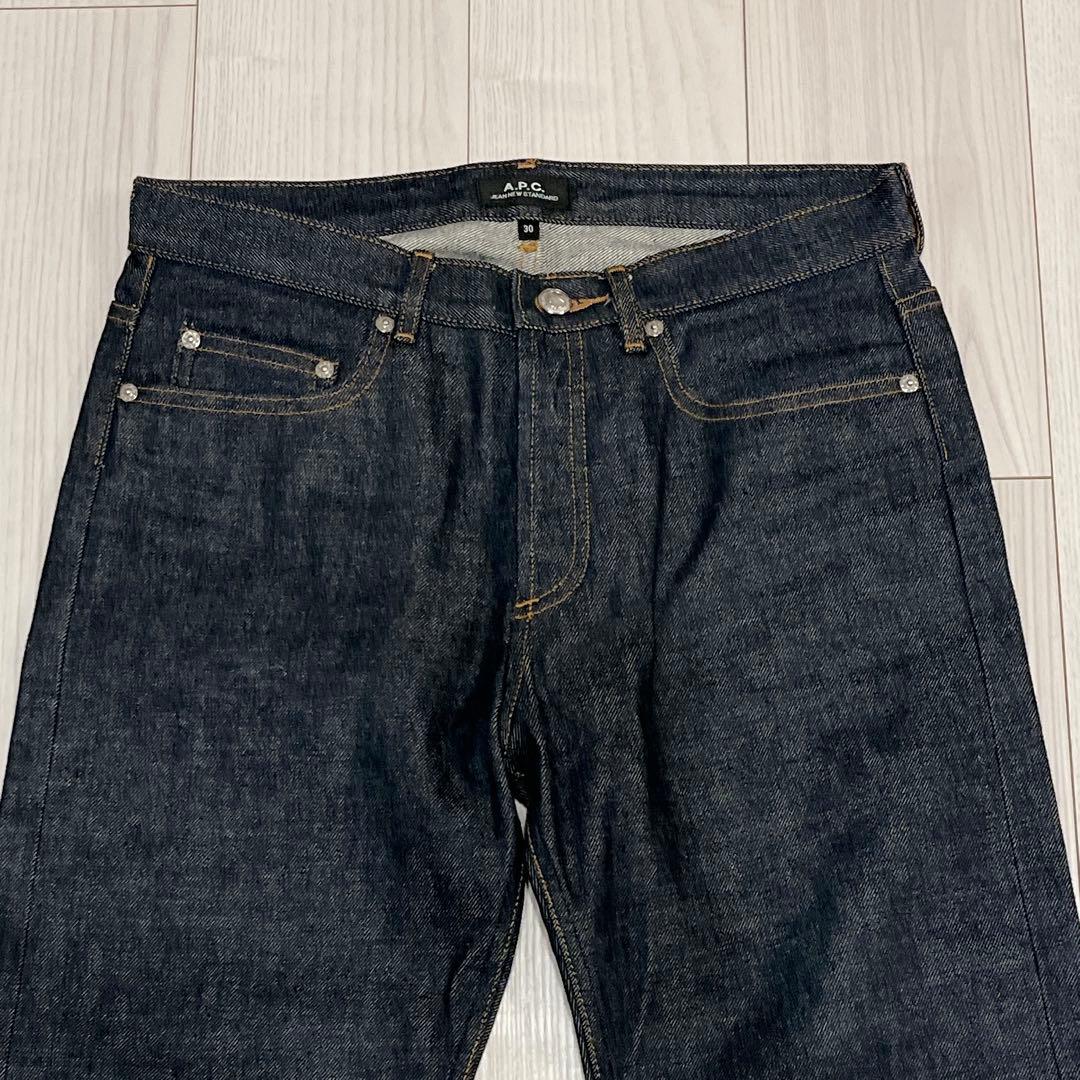 極美品 A.P.C. ニュースタンダード 赤耳 セルビッジ 濃紺 w30