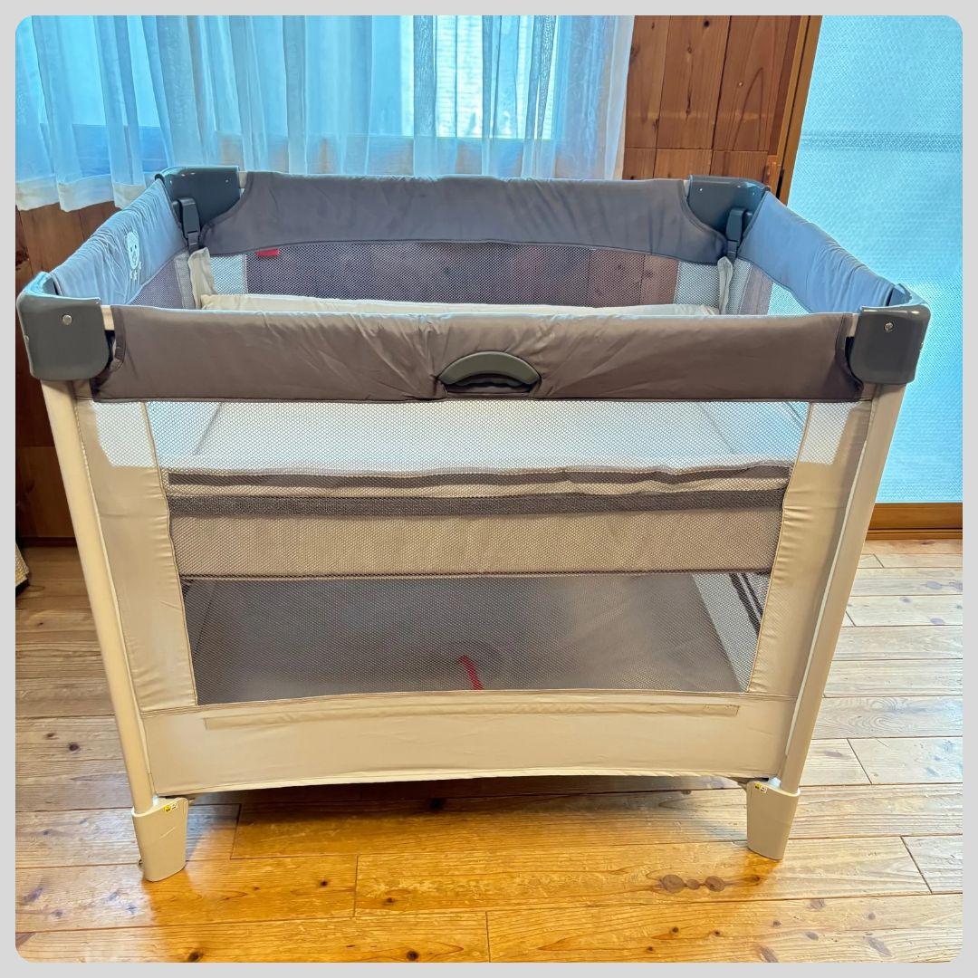 《美品❣️送料無料❣️》アップリカ　ベビーベット　ココネルエアー　ベア