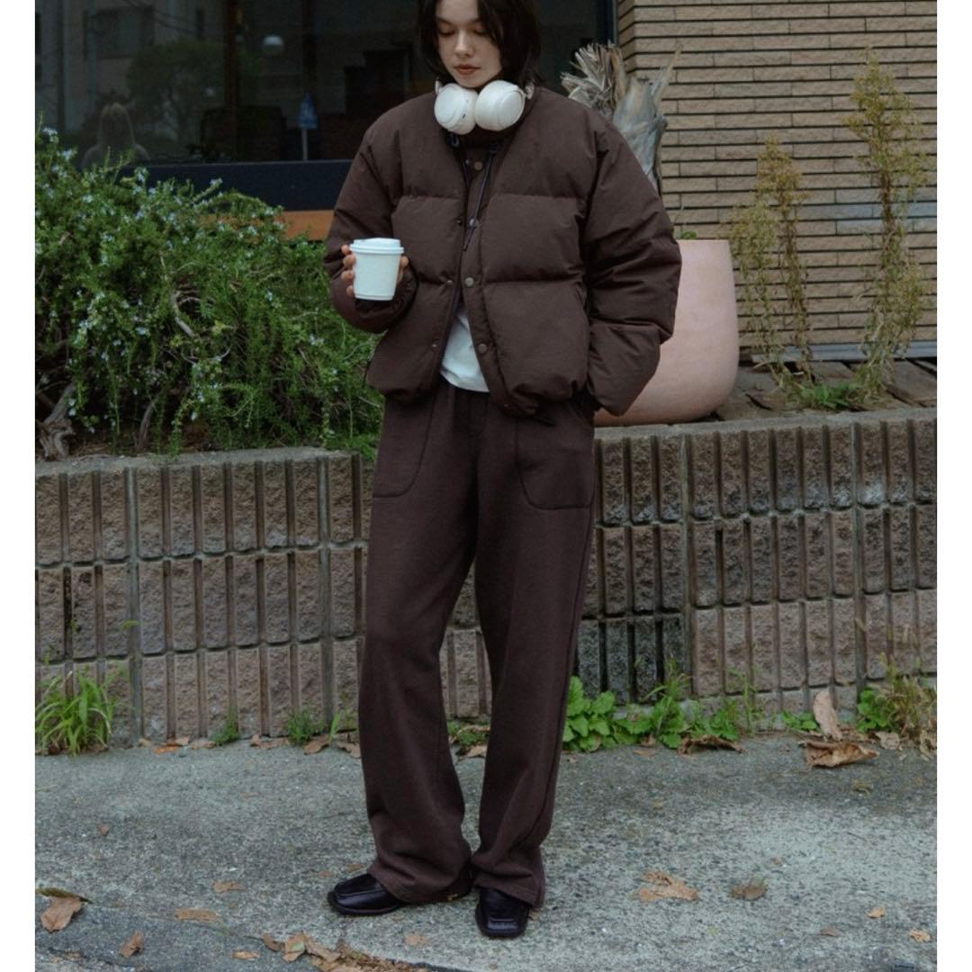 【NOKCHA original】mannish down jacket/ash