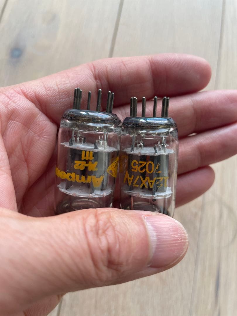 Amperex 12AX7A/7025 真空管 2本セット