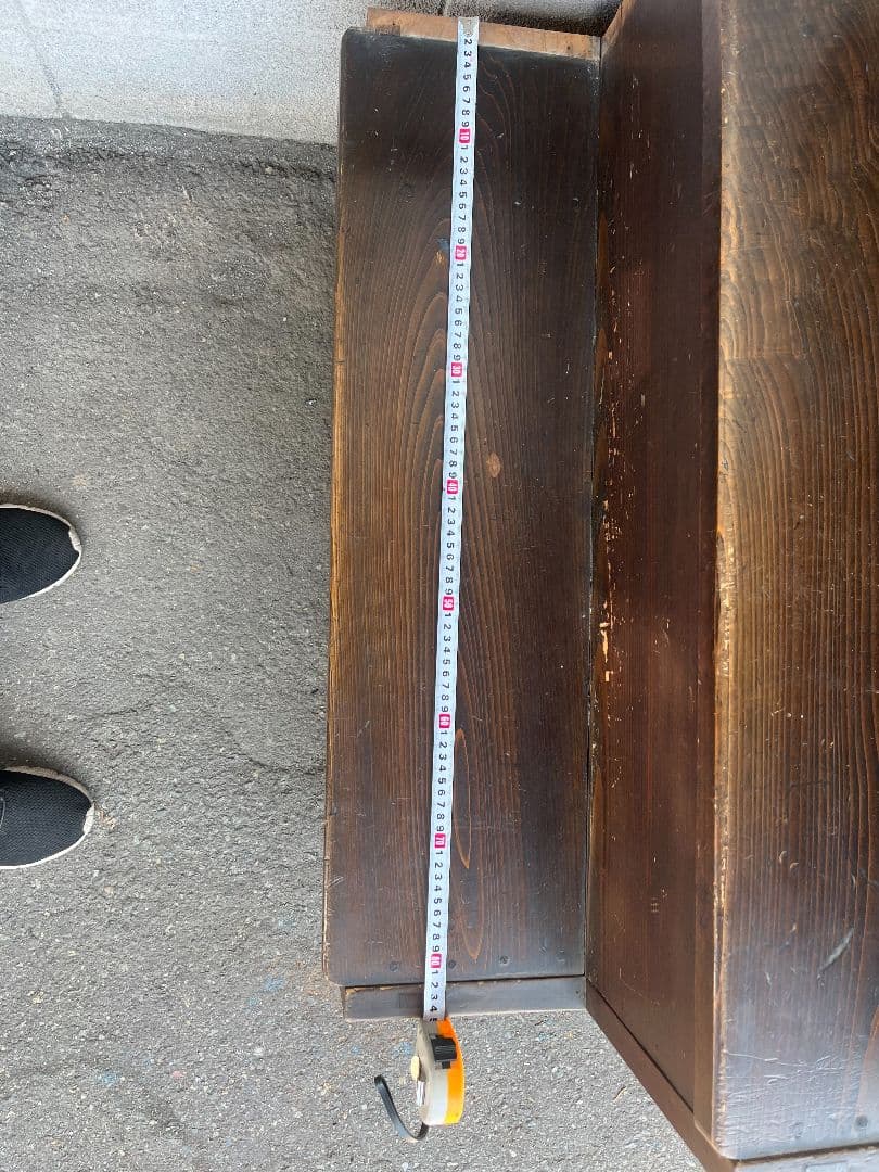 お値下げしました！！！古民家　年代物　階段箪笥　左下がり