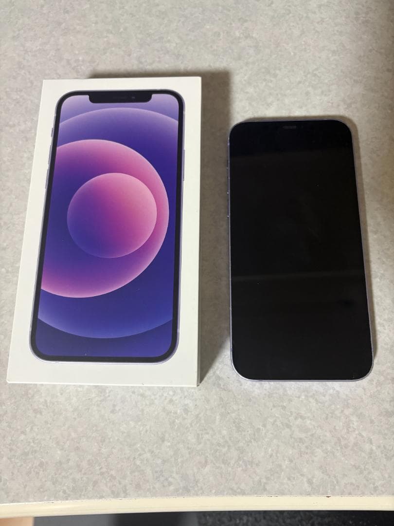 Iphone12本体 パープル 64GB