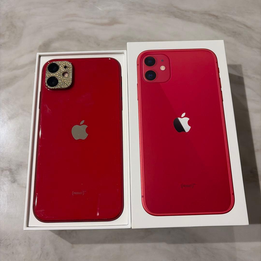 iPhone11 256g レッド