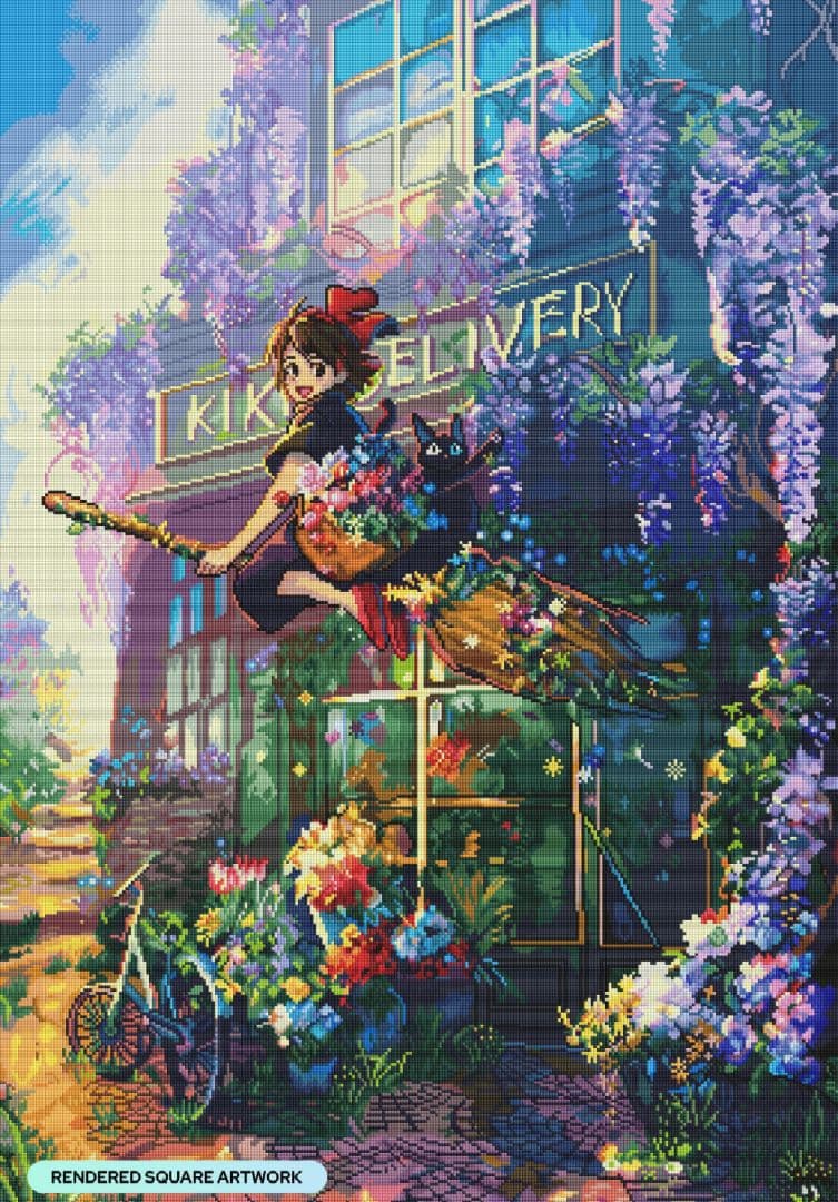 ダイヤモンドアートクラブ　Flower Delivery