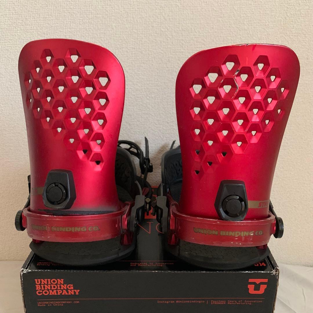 UNION STRATA スノーボードビンディング レッド　2018-2019