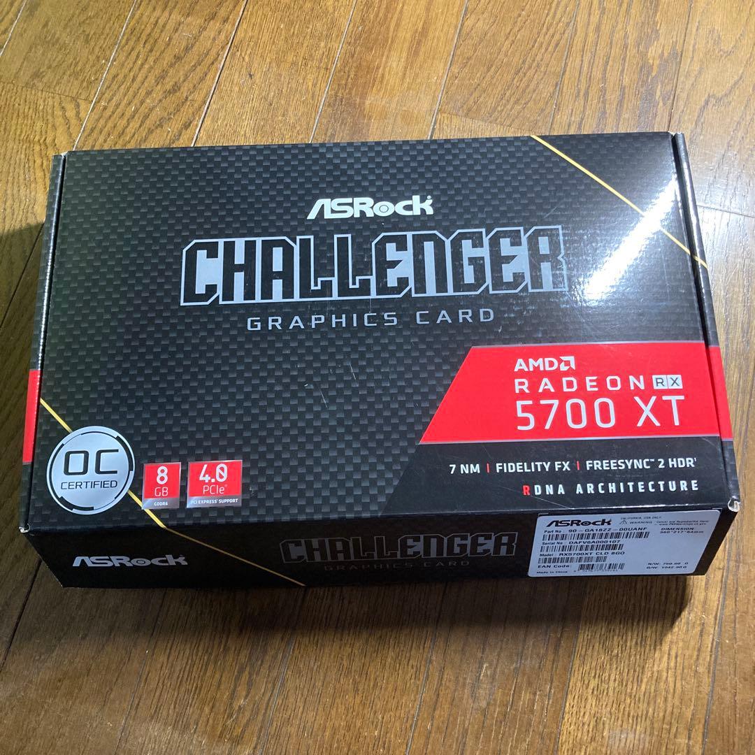 グラフィックボード・グラボ・ビデオカード ASRock Radeon RX 5700 XT 8GB