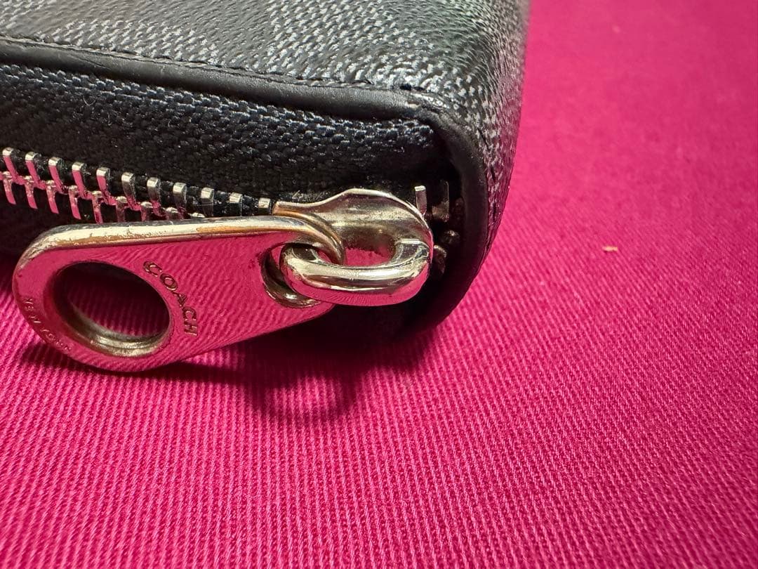 【美品】COACH コーチ　メンズ　長財布