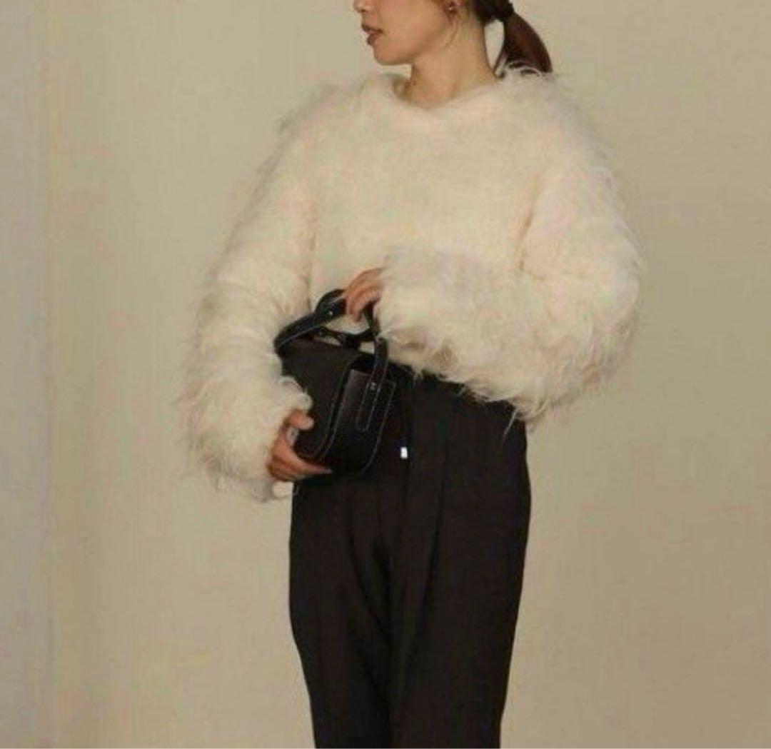 OHGA プードルニット　poodle knit