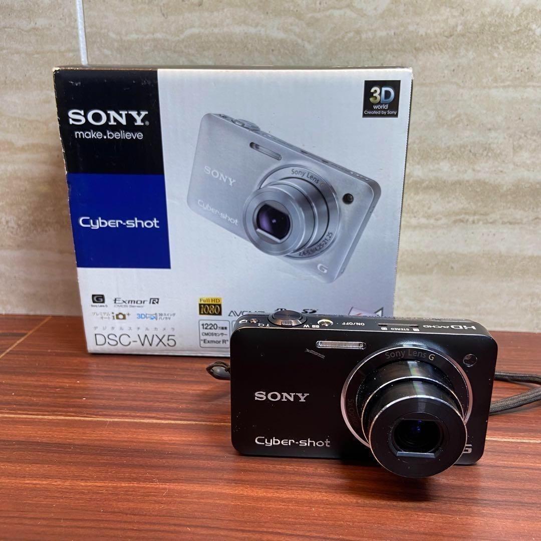 SONY Cyber−Shot DSC-WX5 デジカメ ほぼ新品 3791