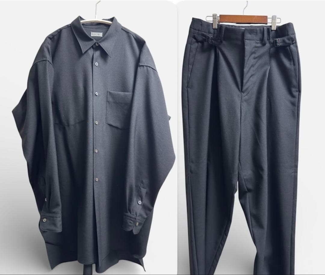 T*M様 定価10万　RAKINES ウールセットアップ シャツ×パンツ サイズ