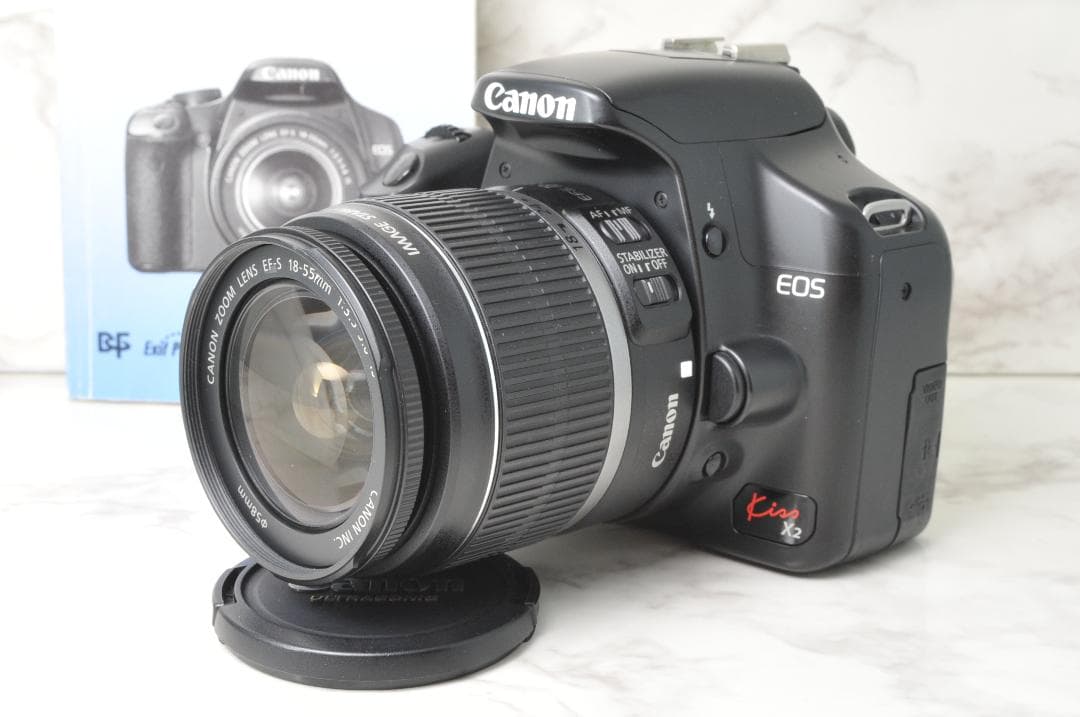 Canon EOS Kiss X2⭐️ショット数少なめ❣️スマホ転送 一眼レフ