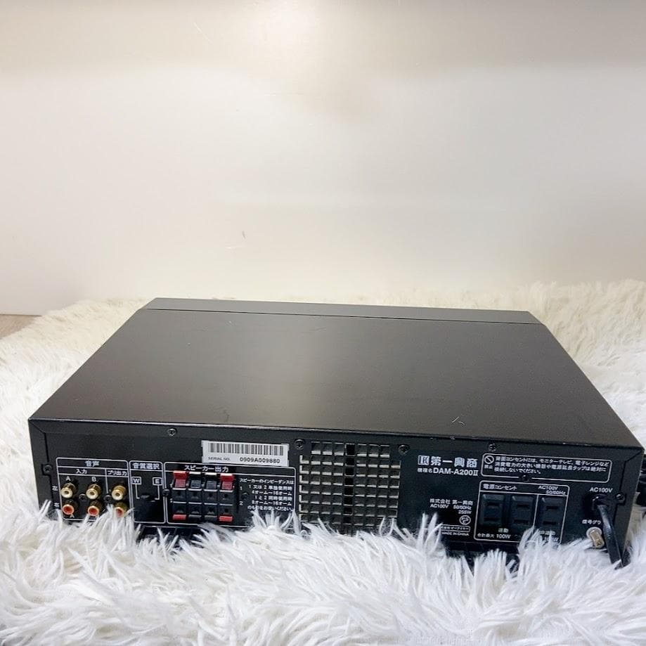 ダムカラオケ 第一興商 DAM-A200 II パワーアンプ