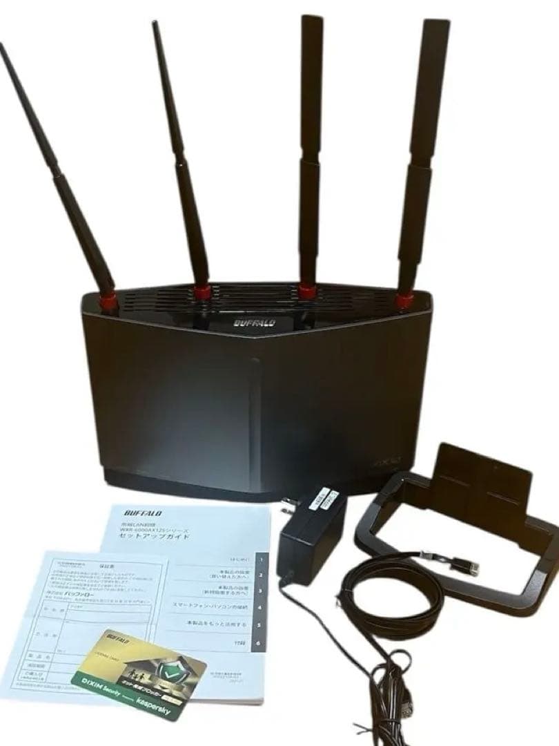 バッファロー Wi-Fi6無線LANルーター WXR-6000AX12S