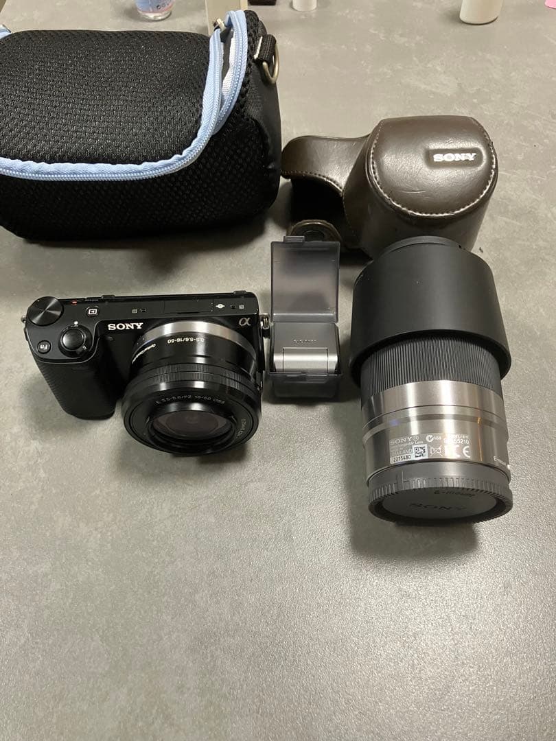 【美品】SONY NEX-5R ダブルズームレンズキット レンズ2本セット