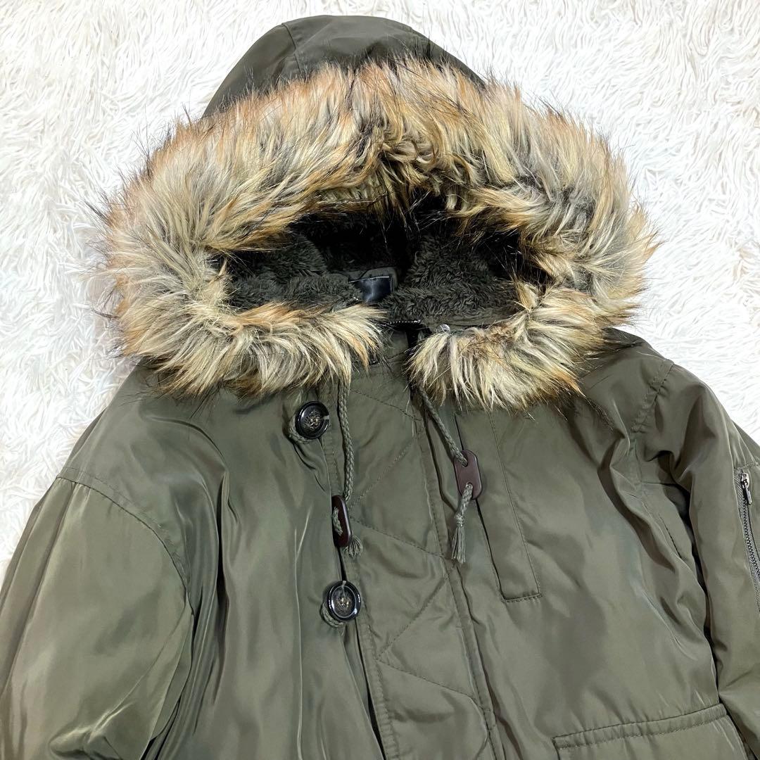 y2k N2B ミリタリージャケット ファー 平成 短丈 military