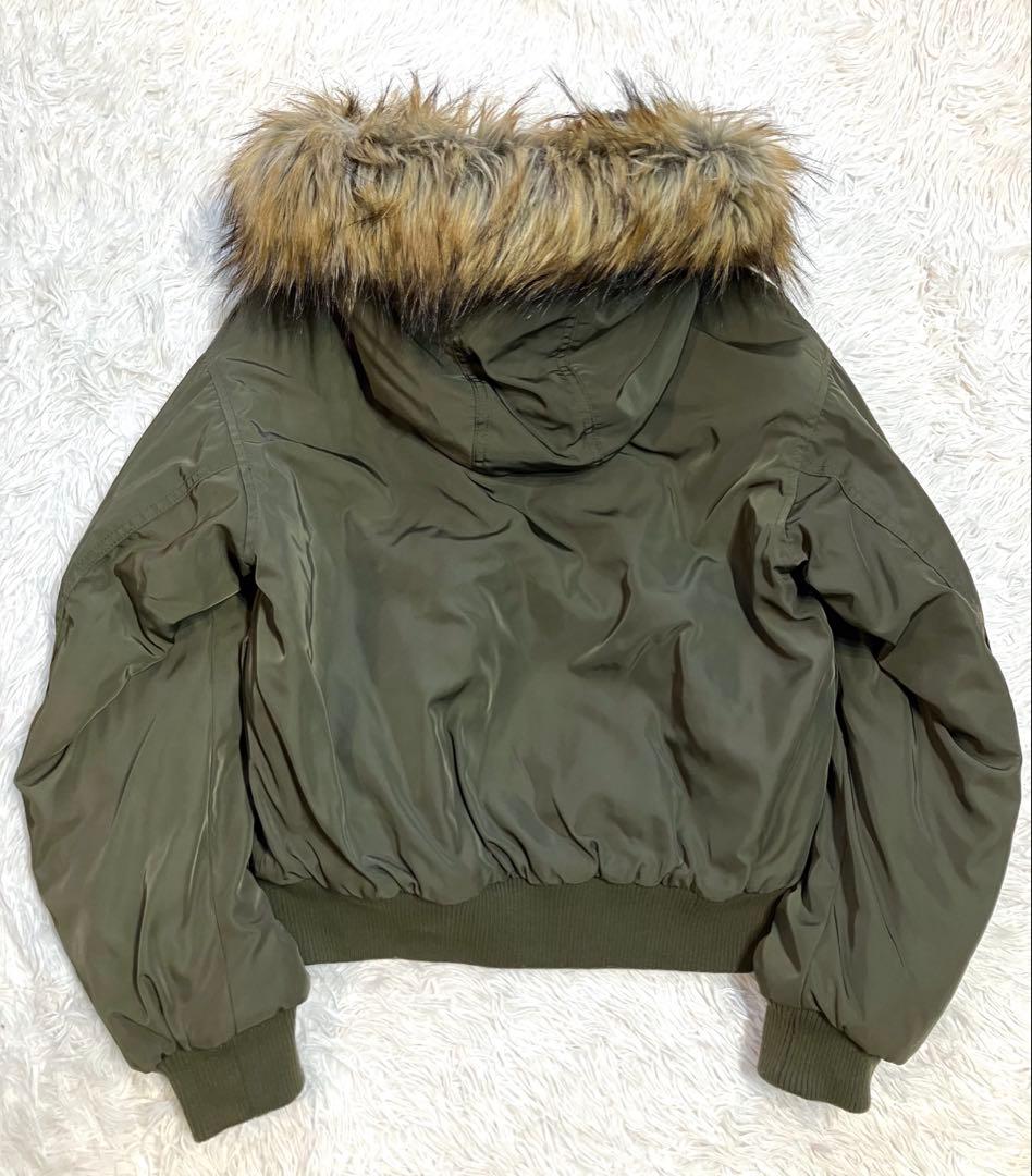 y2k N2B ミリタリージャケット ファー 平成 短丈 military