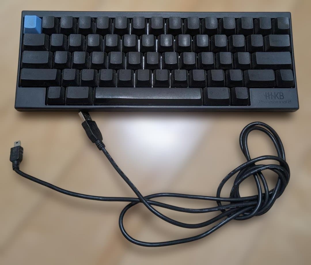 送込！PFU製ハッピーハックHHKB英語配列 PD-KB400B墨
