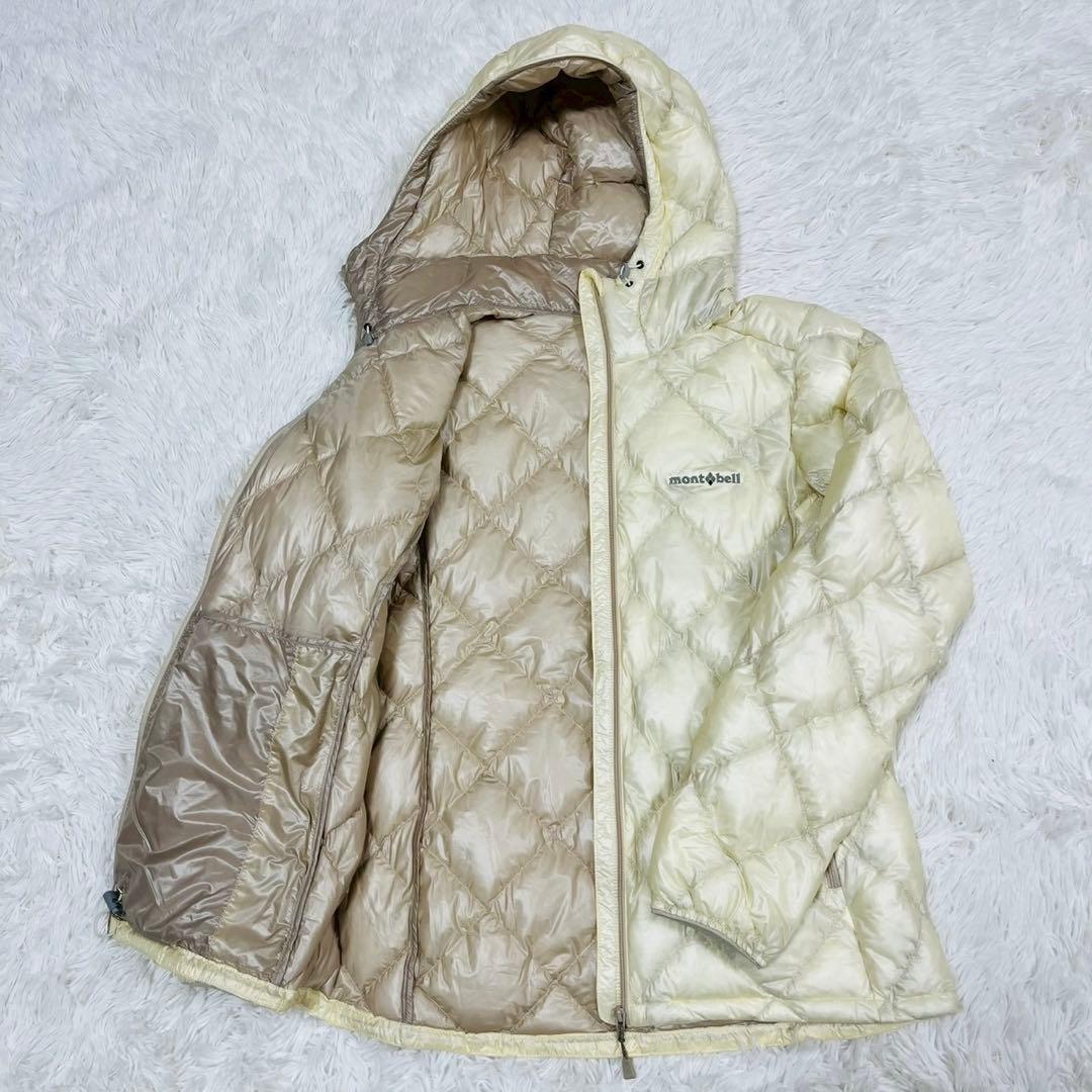 モンベル スペリオダウンパーカ レディース アイボリー　L スタッフバックなし