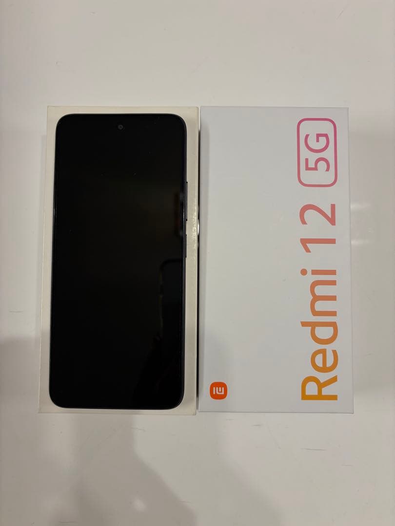 新品　Xiaomi Redmi 12 5G ミッドナイトブラック 携帯 本体