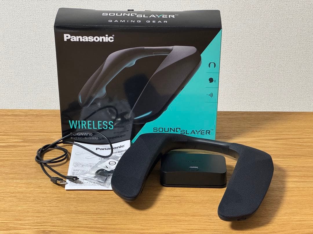 【美品】Panasonic SC-GNW10 ワイヤレスネックスピーカー
