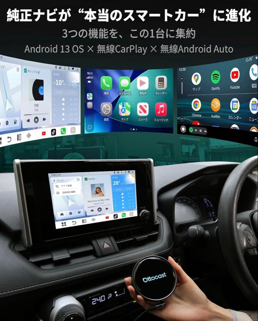 Ottocast P3 Pro オットキャスト OttoAibox