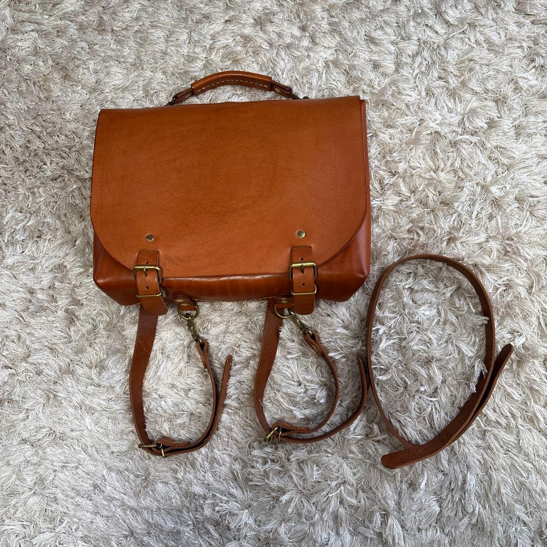 美品　HERZ ヘルツ　ナレッジバッグ　3way 付属ストラップ付き