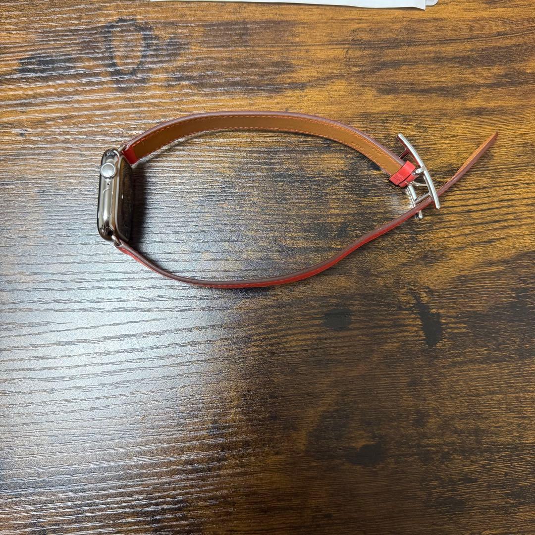 美品＊HERMES Applewatch series10 42mm