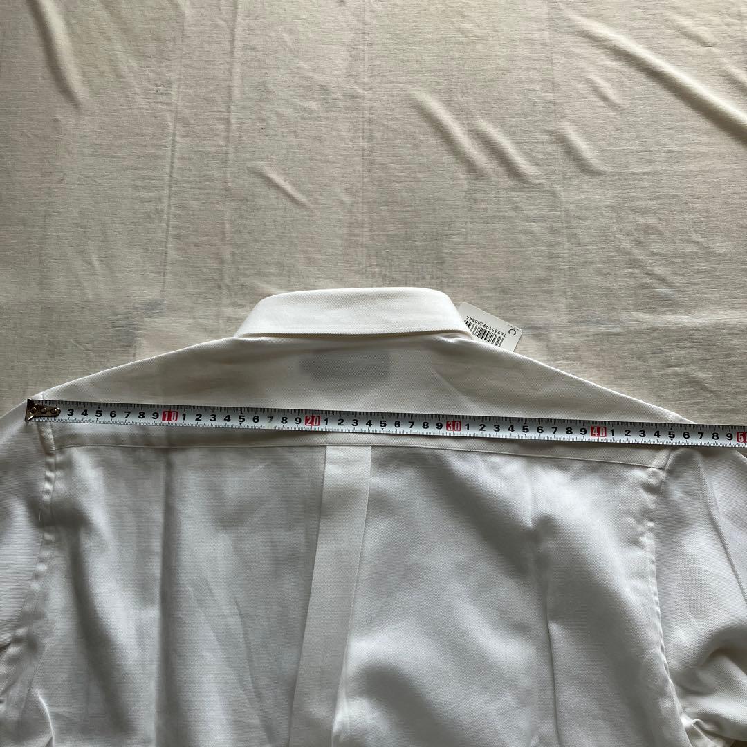 fled perry /長袖シャツ 白 無地 タグ付き L フレッドペリー