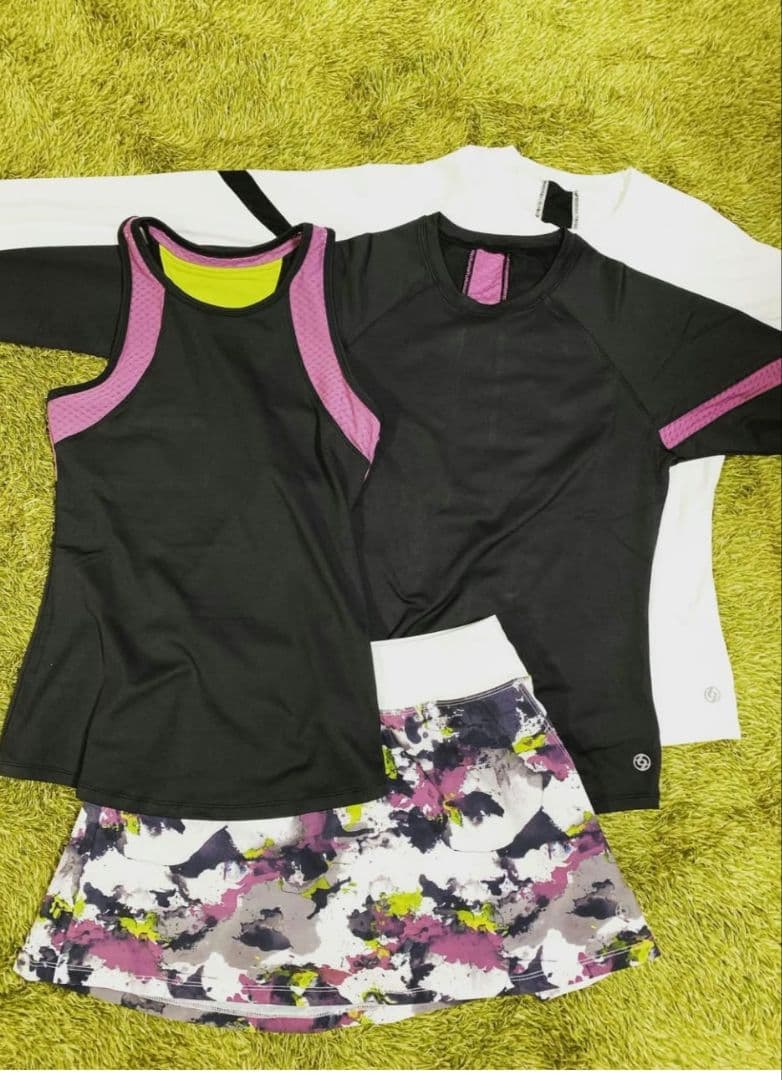 お取り置き　lija ロングスリーブ&スコートセット　リージャ　テニス