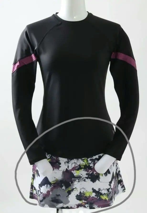 お取り置き　lija ロングスリーブ&スコートセット　リージャ　テニス