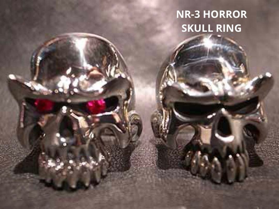 サーティーンデザインズ　ホラースカルリング　 Limited Edition