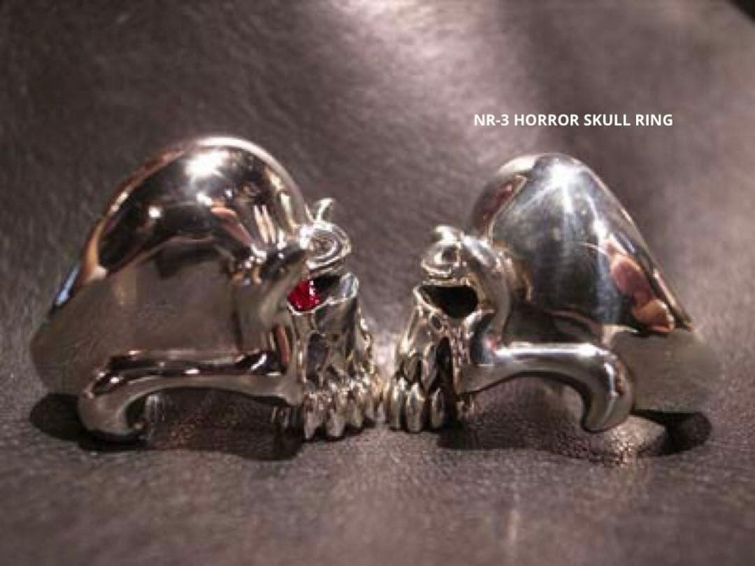 サーティーンデザインズ　ホラースカルリング　 Limited Edition