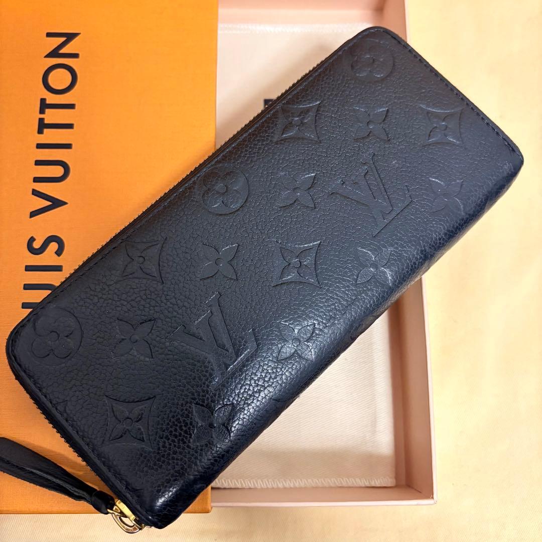 【極上美品】ルイヴィトン モノグラム アンプラント ジッピーウォレット 長財布