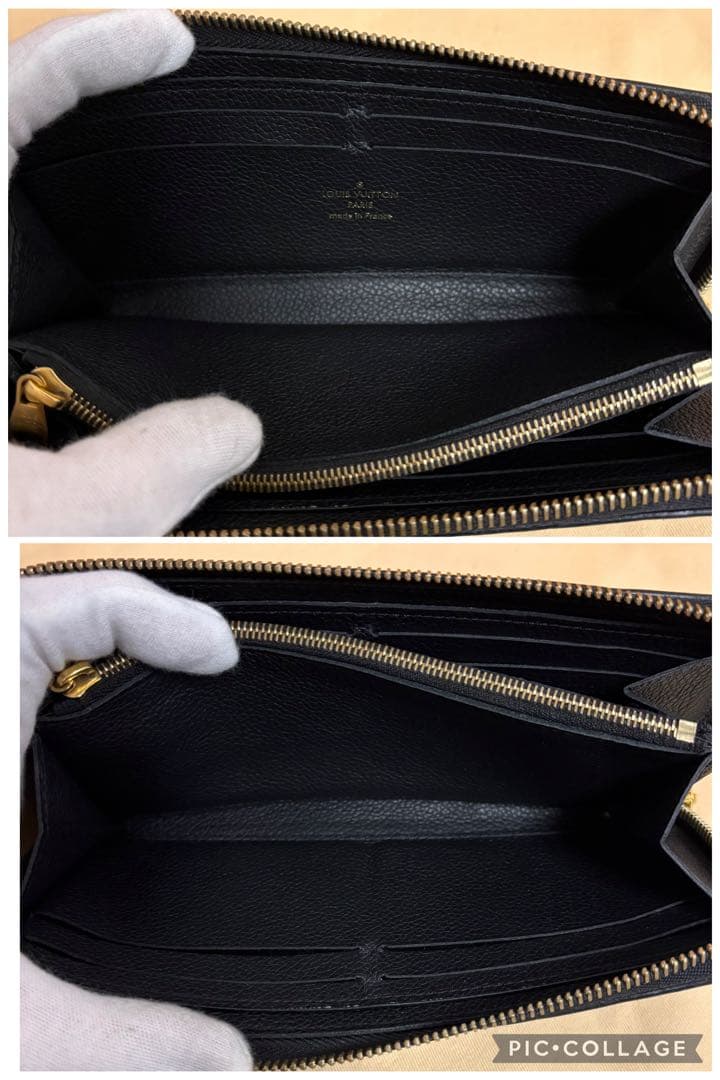 【極上美品】ルイヴィトン モノグラム アンプラント ジッピーウォレット 長財布