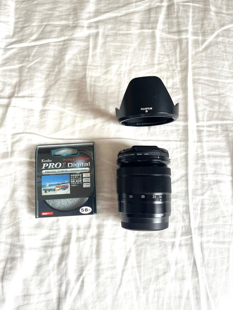 【美品】別売プロテクション付 Fujinon 16-50mm ズームレンズ