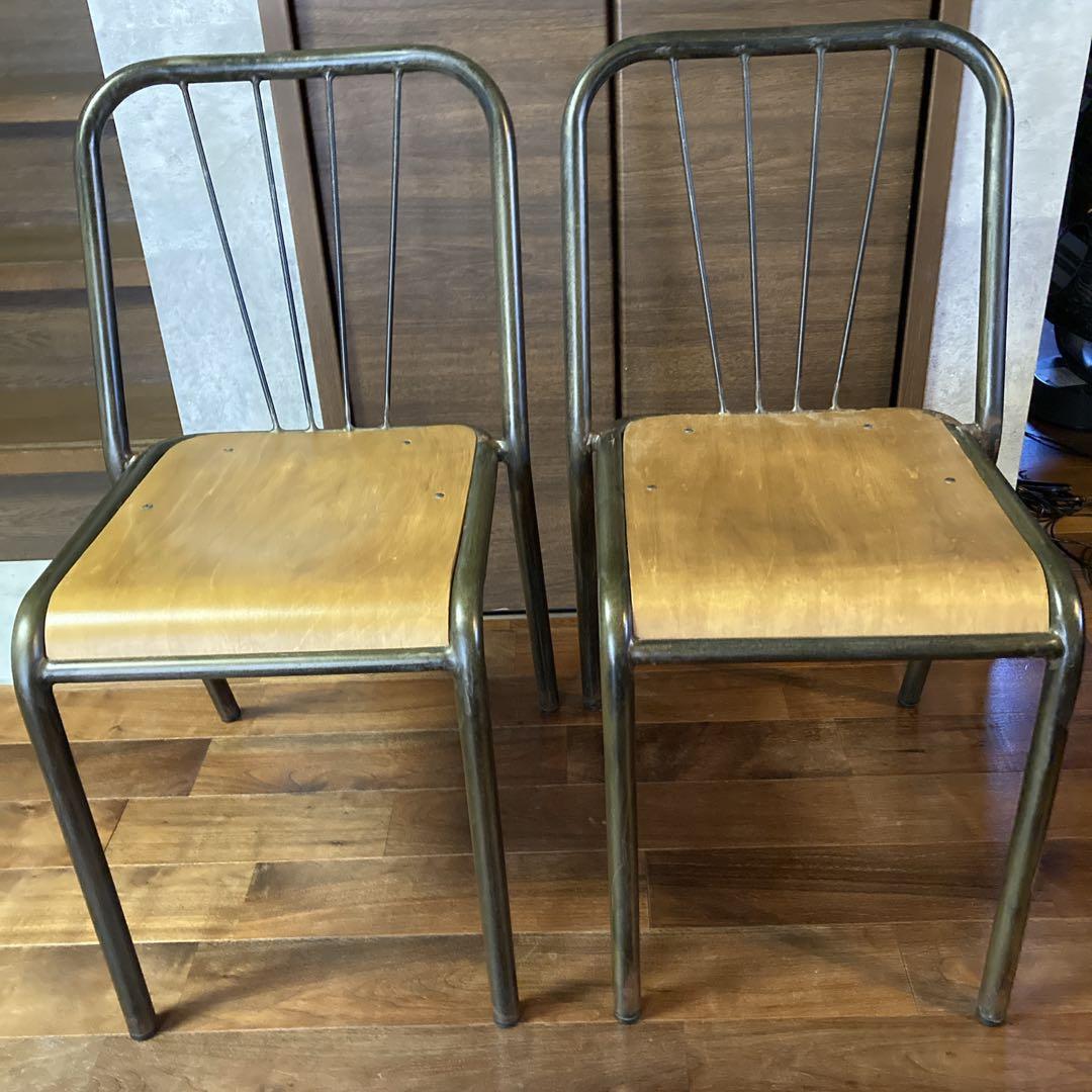 【廃盤レアカラー✨️】クラッシュゲート ノットアンティークス　チェア　2脚セット