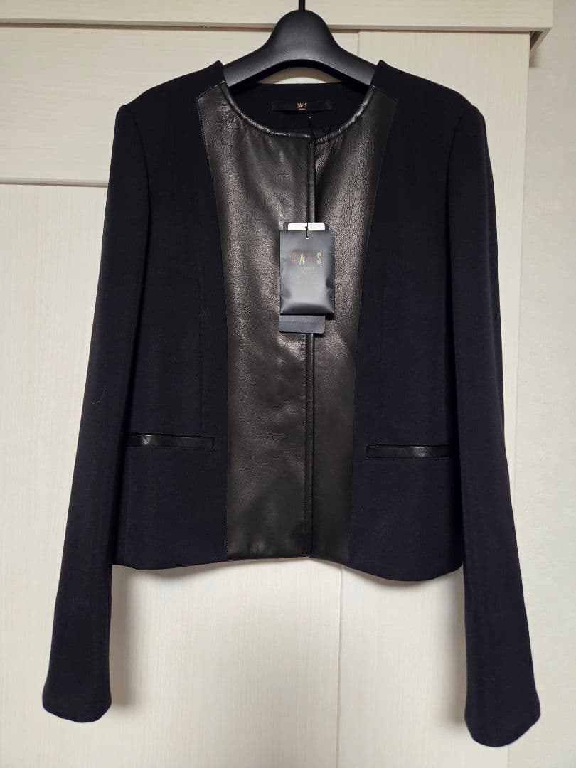 【新品】タグ付き DAKS ジャケット 羊皮 定価11万 サイズ40
