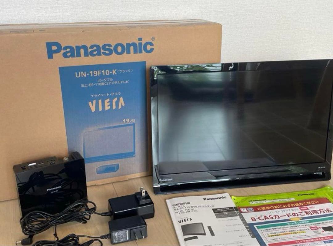 Panasonic ポータブルテレビ UN-19F10-K 19インチ