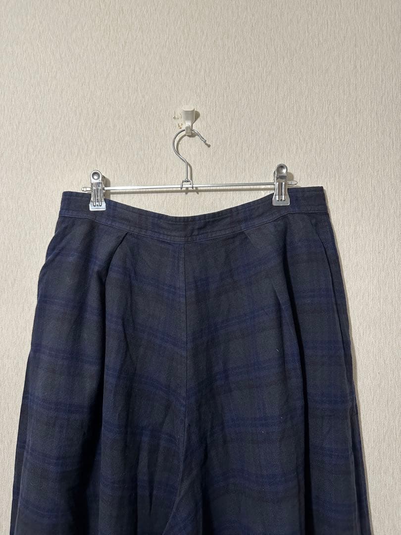 パンツ Yohji Yamamoto Wide Check Pants