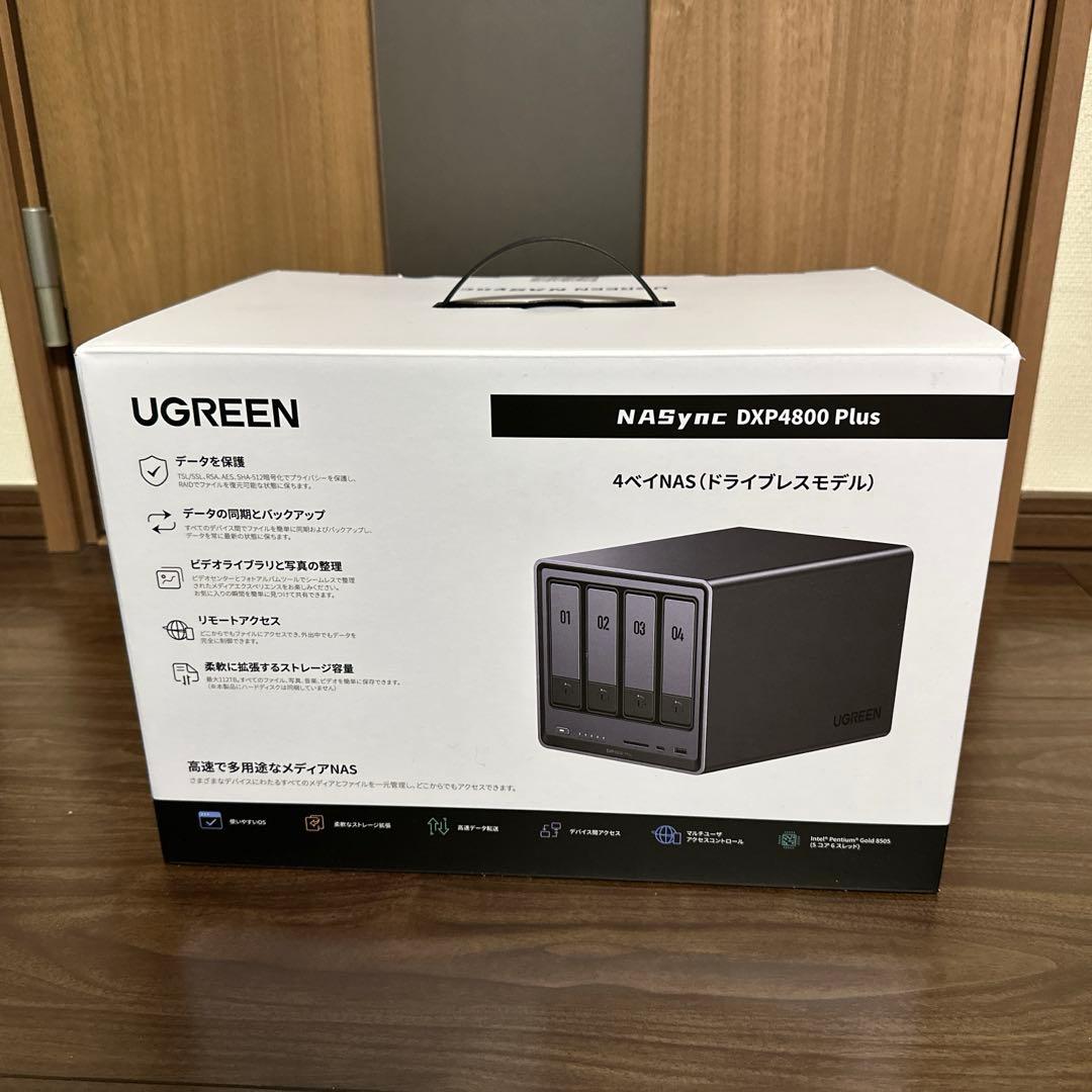 【新品未使用】UGREEN NASync DXP4800 Plus