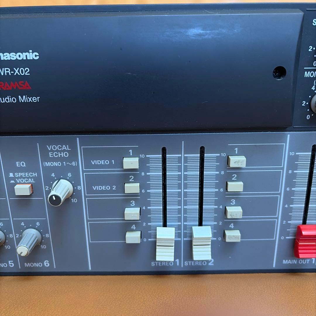 RAMSA パナソニック コンパクトミキサー　WR-X02 オーディオミキサー
