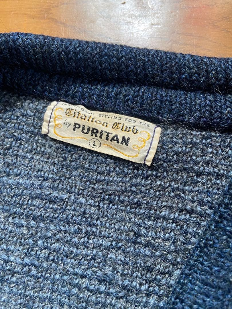 puritan 60s モヘアカーディガン アメカジ