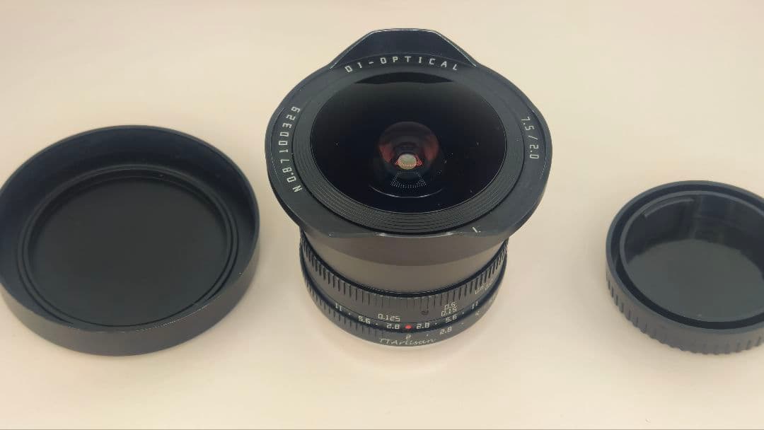 TTArtisan 7.5mm f/2 Fisheye 富士Xマウント