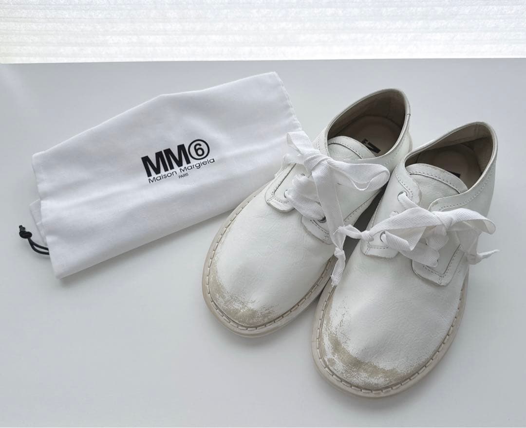 【新品】MM6 MaisonMargiela マルジェラ ホワイト シューズ