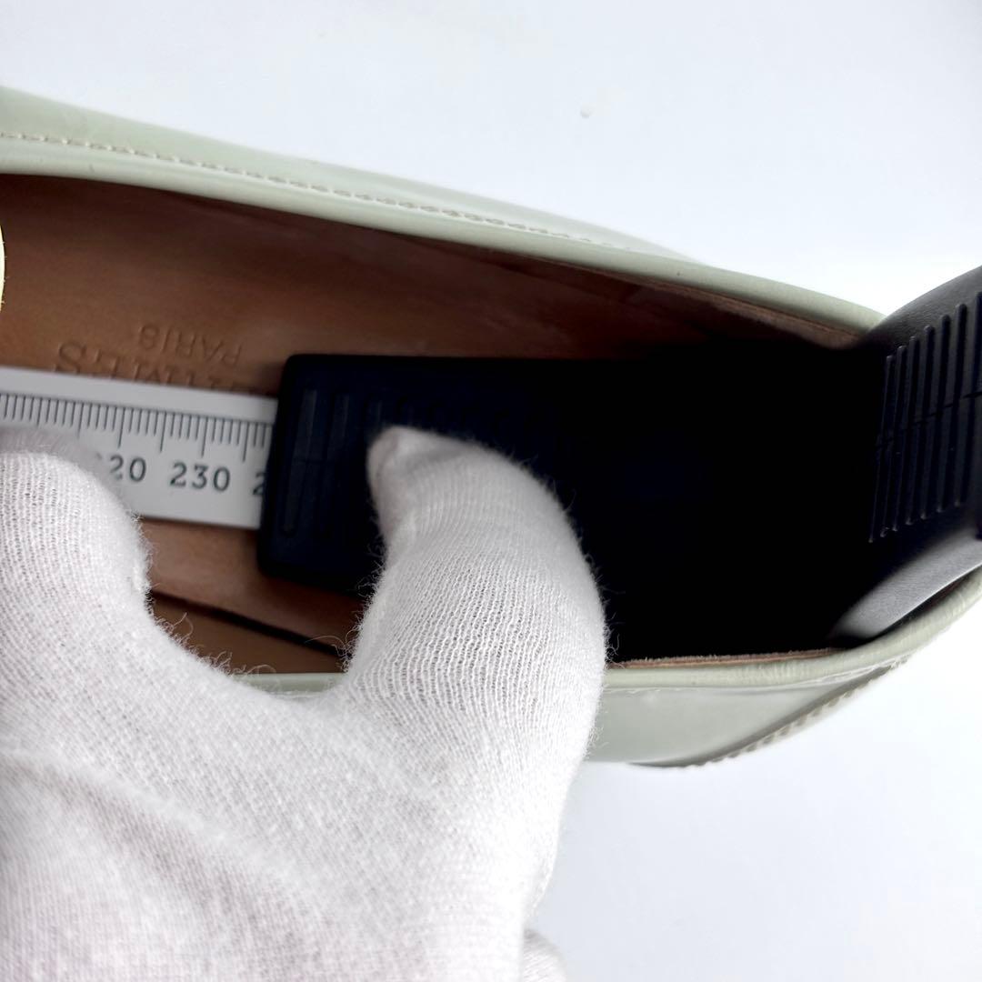 HERMES エルメス コンスタンス ローファー ライトグリーン 37 23.5