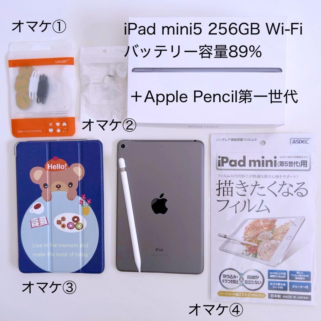iPad mini5(第5世代)256GB+Apple pencil 第1世代